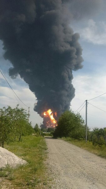 Heating Oil Rain in Kiev (Photos)