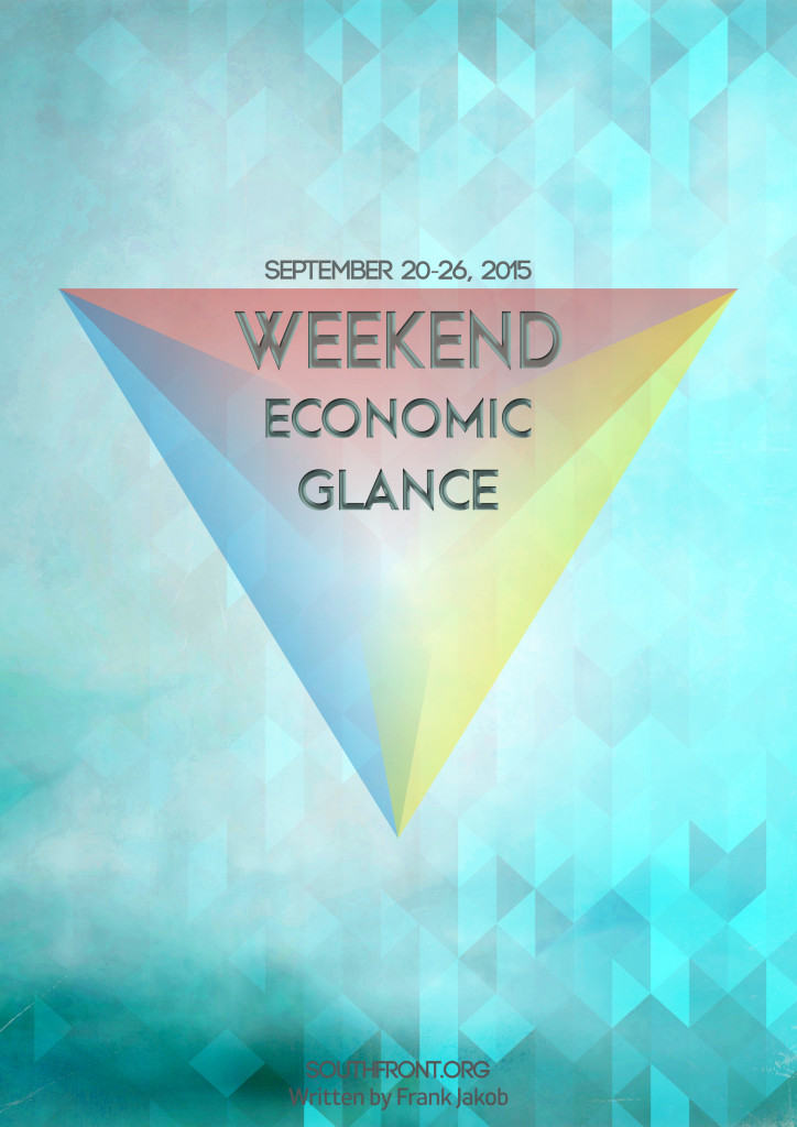 Weekend Economic Glance, Sep. 20-26, 2015