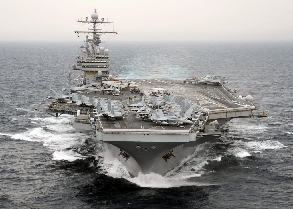 US Pulls Aircraft Carrier Out of Persian Gulf as Russian Ships Enter US Pulls Aircraft Carrier Out of Persian Gulf as Russian Ships Enter
