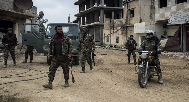 Syria's Army Reclaims Key Damascus Area Villages From ISIS Syria's Army Reclaims Key Damascus Area Villages From ISIS