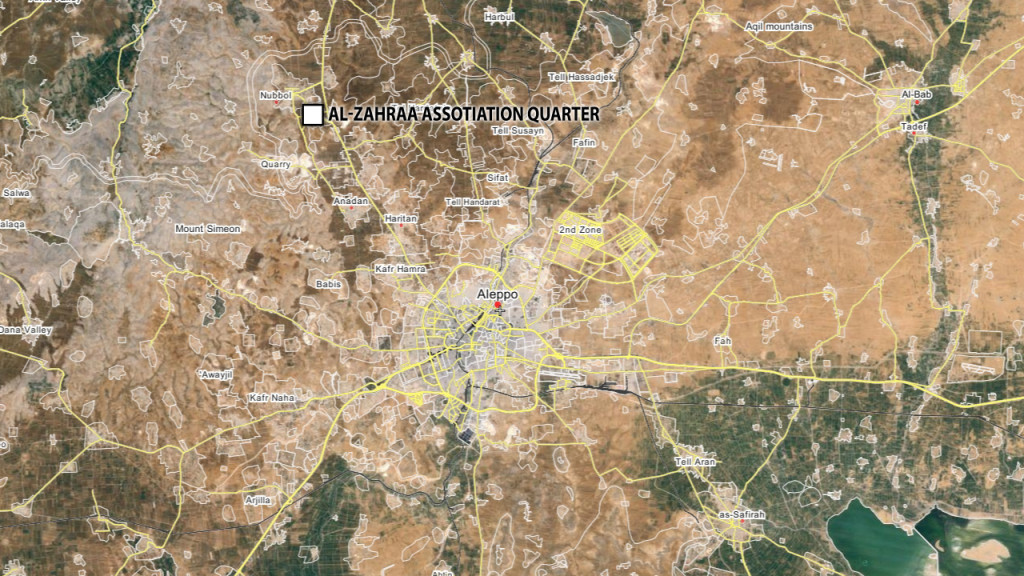 Map: Syria ceasefire violated as rebels pound west Aleppo with rockets