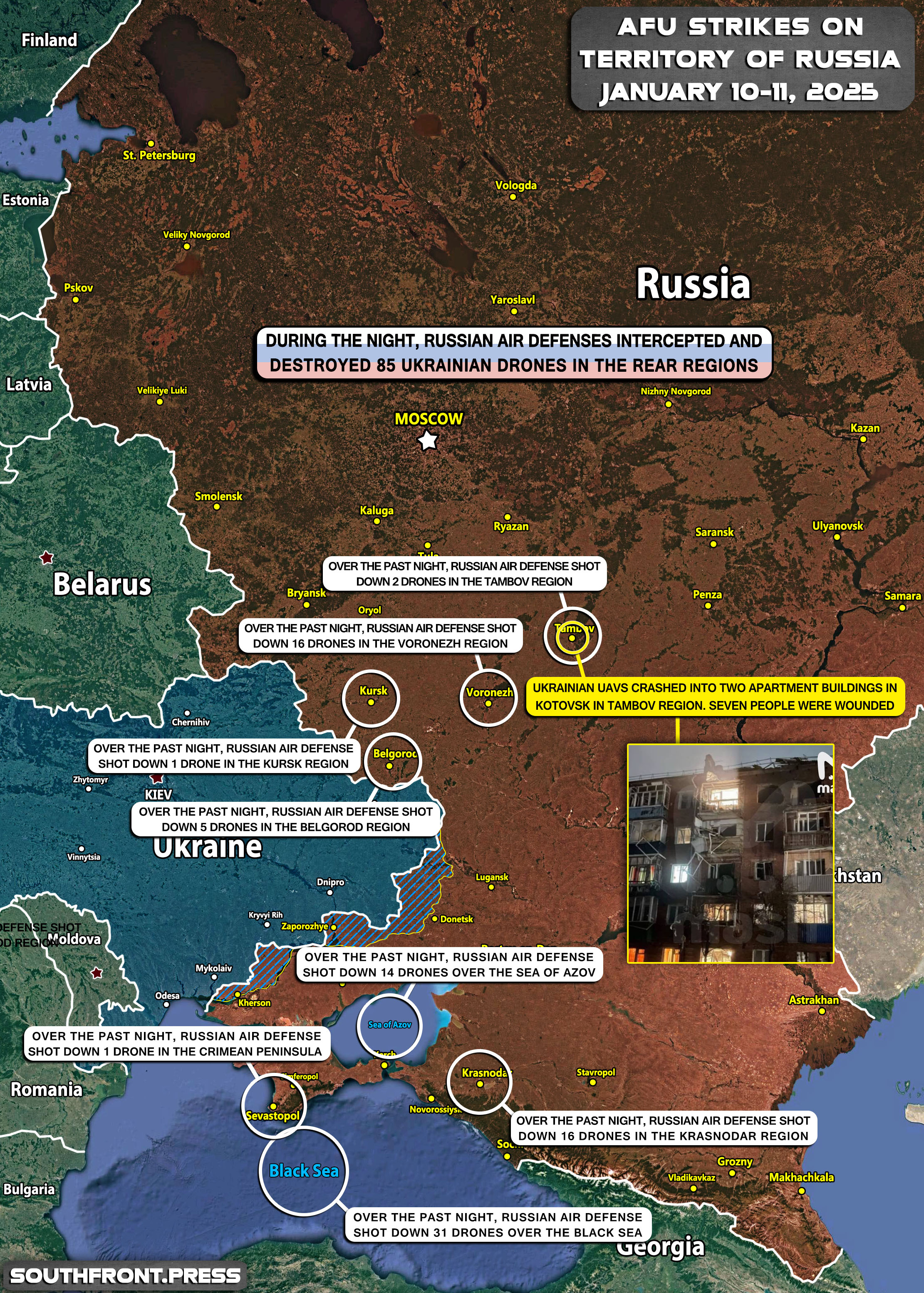 Russian Maps Exploding Military Situation In Russian Kursk Region And Ukrainian Attacks On ...