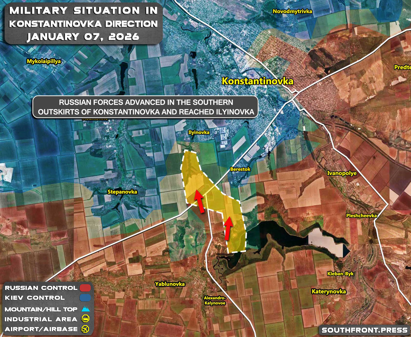 Military Situation In Ukraine On January 7, 2026 (Maps Update)
