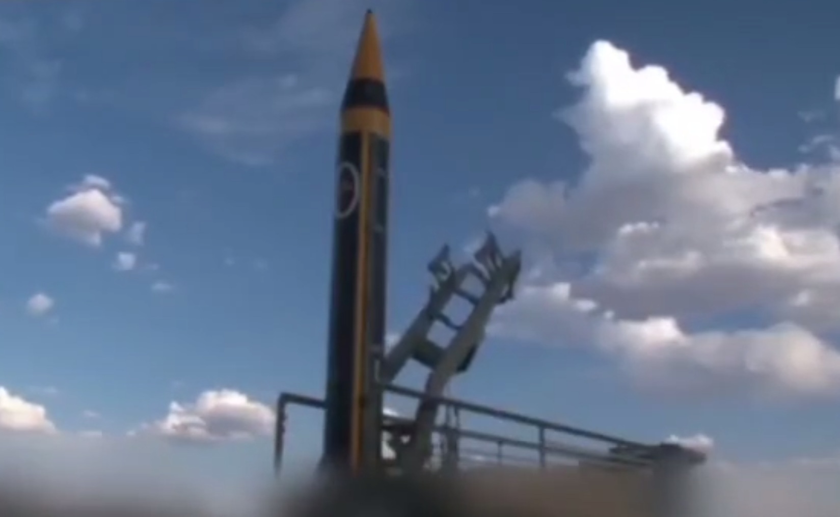 Iran Shows Off Heavy Ballistic Missile As Top General Warn All Arsenal Was Upgraded
