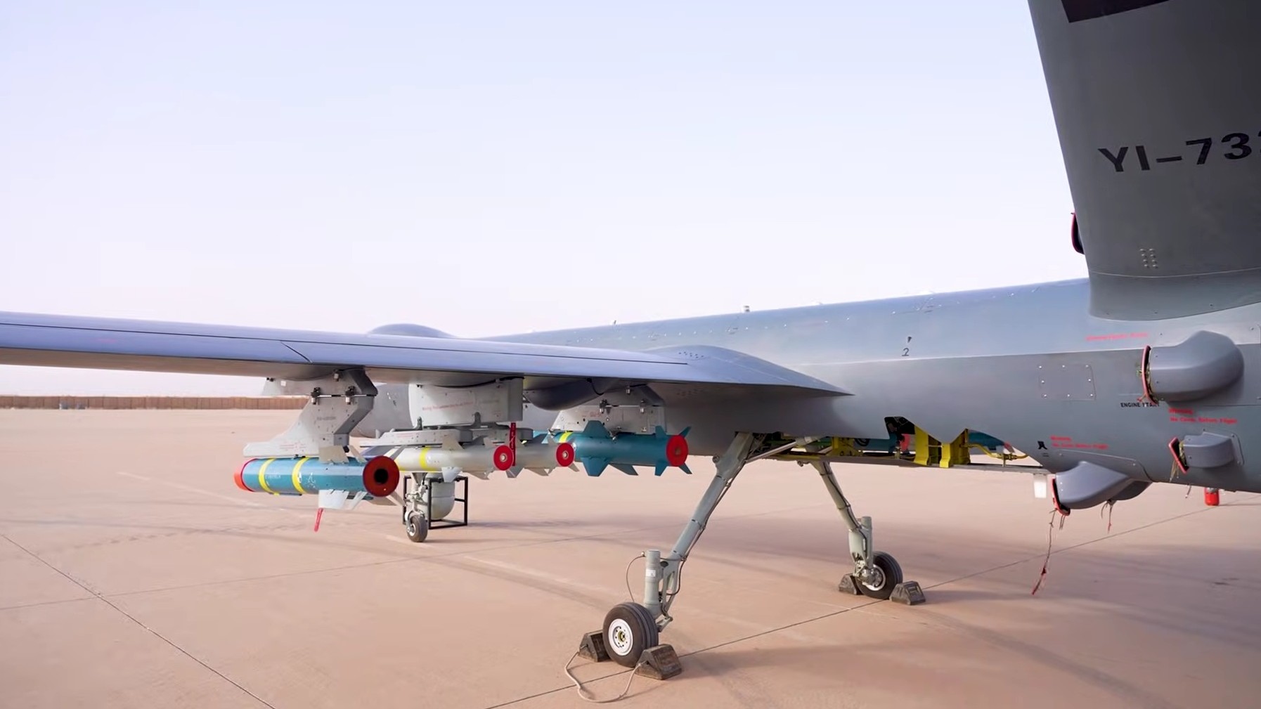 Iraq’s New CH-5 Combat Drones Conduct Live Firing Test (Video)