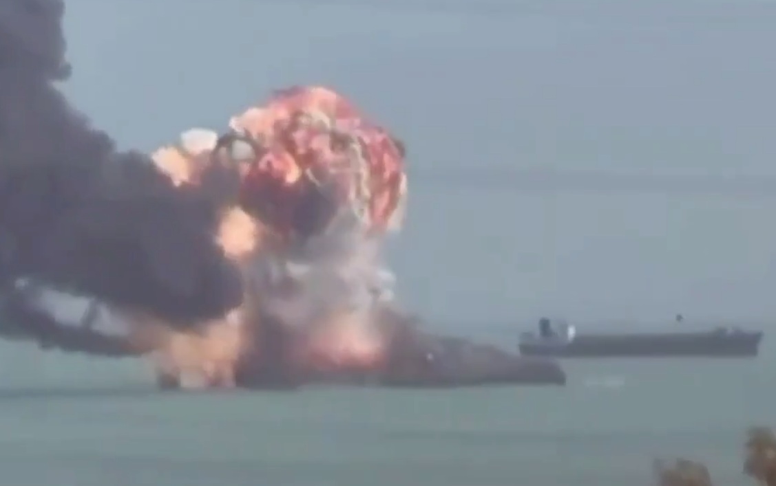 U.S. Strikes Took Out One Of Two Remaining Iranian Shahid Soleimani-Class Corvettes (Video, Photos)