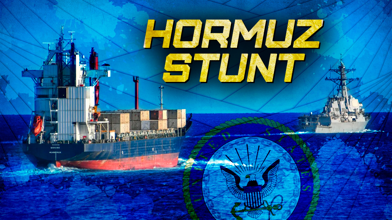U.S. Hormuz Stunt Fails