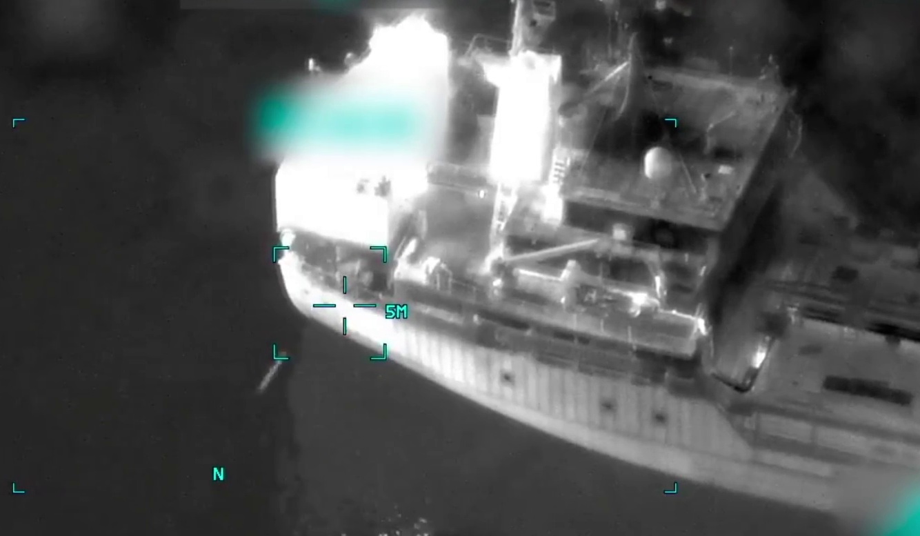 U.S. Strikes Third Tanker Bound To Iran (Video)