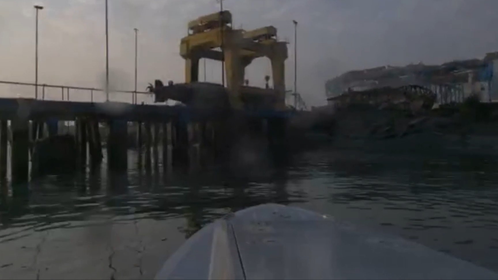 U.S. Attacked Iranian Submarine Facility With Drone Boats (Video)
