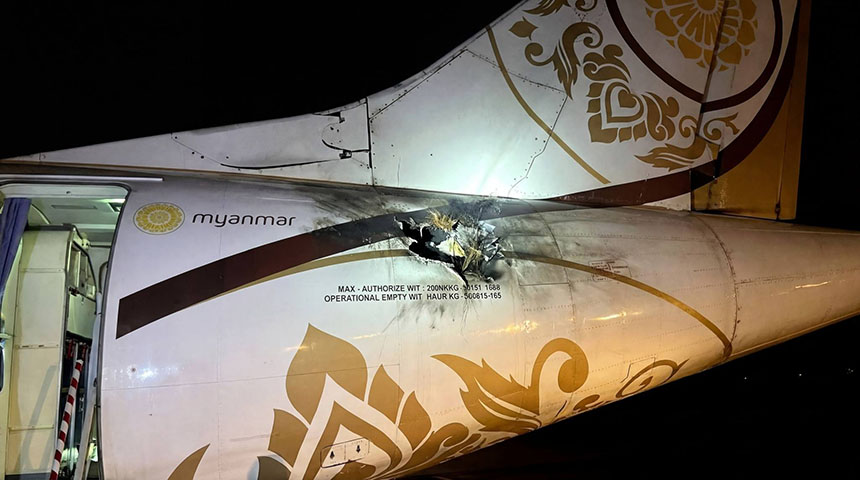 India Says Group Of Ukrainians And American Mercenary Were Behind Drone Attack On Airliner