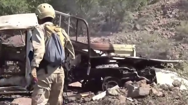 Houthis Share Footage of Taiz Advance as They Take Over Key Height